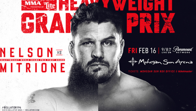 Обратно броене преди Bellator 194: Nelson vs. Mitrione